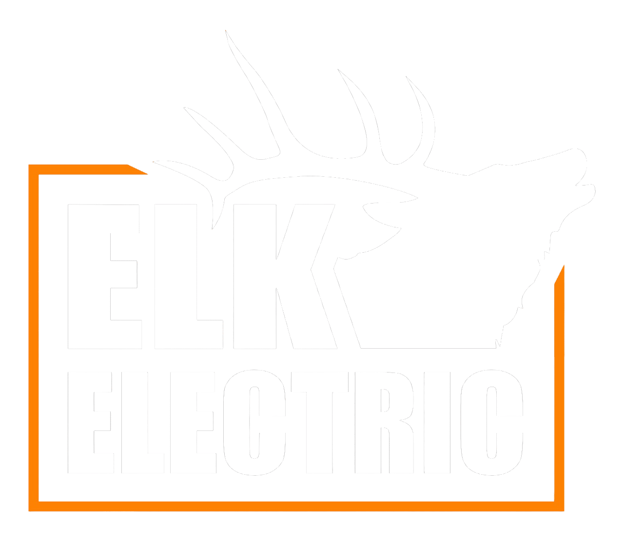 Elk Electric Logo Transparent White Elk Electric Logo Transparent White